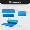 BalanceFrom Fitness 7-Piece Home Gym Yoga Set with 1-Inch Thick Yoga Mat, 2 Yoga Blocks, Mat Towel, Hand Towel, Stretch Strap & Knee Pad - 4 of 4