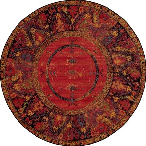 Unique Loom    Outdoor Geometric Quepos Area Rug - 1 of 4