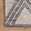 Nuloom Amada Hand Loomed Textured Diamonds Cotton Area Rug, 5' x 8', Beige - 4 of 4
