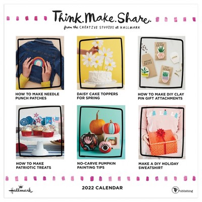 2022 Wall Calendar Think. Make. Share. - The Time Factory