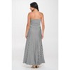 WEST K Women's Jones Striped Tube Maxi Dress - 3 of 4