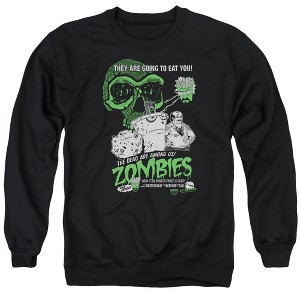 Aqua Teen Hunger Force Zombies Adult Crewneck Sweatshirt - 1 of 4