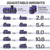 Sportneer Adjustable Ankle Weights for Men & Women 3 5 8 10 13 LBS Weighted Leg Strength Training for Yoga Aerobics Gym - 4 of 4