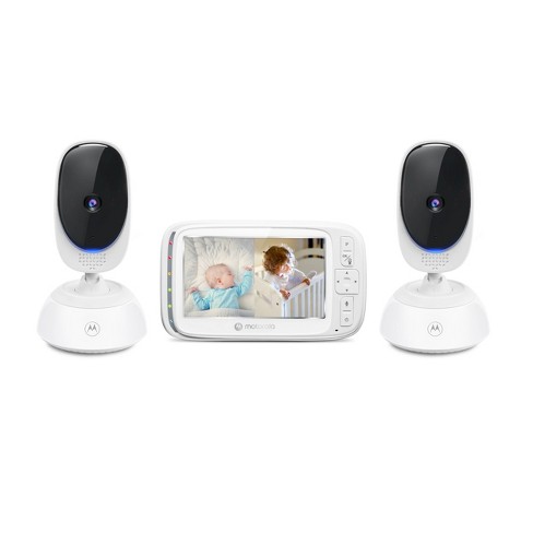 Compre Baby5 5 Pulgadas Monitor de Bebé Baby Monitor Monitor de Doble Canal  Soporte de Monitor de Dos Vías Voz de Dos Vías, Control Remoto - Gris /  Enchufe de Ee. Uu.