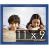 PosterPalooza | Photo Size Classic Modern Blue Frame - UV Acrylic, Foam Board Backing, Hanging Hardware - 2 of 4