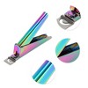 Unique Bargains Portable U-shaped Flat Nail Clippers 4.72"x2.26" 1 Pc - 3 of 4