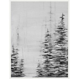 Amanti Art Woodsy II by Yvette St. Amant Canvas Wall Art Print Framed - 1 of 4