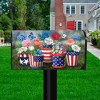 Briarwood Lane Summer Mailbox Cover  - Standard Size - America in Bloom For Summer Mailbox Cover - 2 of 3