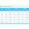 Coolmee Women's Coat Notched Lapel Double Breasted Trench Coat Winter Warm Overcoat with Belt - 4 of 4