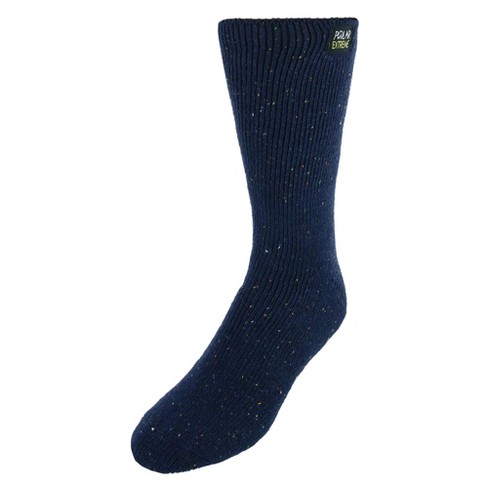 MUK LUKS Morty Ragg Wool Men's Slipper Socks