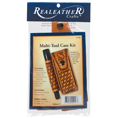 Realeather(R) Crafts Multi-Tool Case Kit