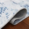 Modern Abstract Rug Machine Washable Printed Rug Soft Foldable Accent Rug for Living Room Bedroom - 3 of 4