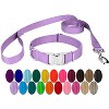 Country Brook Petz Premium Nylon Dog Collar and Leash Set for Small Medium Large Dogs - Vibrant 30+ Color Selection - 2 of 4