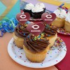 University of Chicago Maroons Logo Heart Love Cupcake Picks Toppers Decoration Set of 6 - 4 of 4