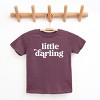 The Juniper Shop Little Darling Youth Short Sleeve Tee - M - Plum - 2 of 4