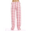 Just Love Womens Plaid Knit Jersey Pajama Pants - 3 of 3