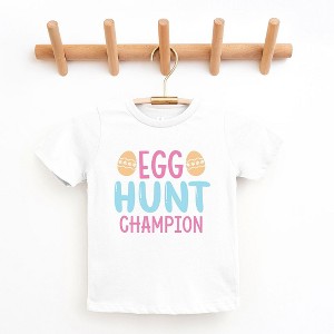 The Juniper Shop Egg Hunt Champion Toddler Short Sleeve Tee - 1 of 2