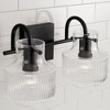 Capital Lighting Nyla 2 - Light Vanity in  Matte Black - 3 of 3