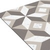 GoodGram Peel N' Stick DIY Retro 12x12 Self Adhesive Vinyl Floor Tile - 20 Tiles (20 Total SF in a Box) - Prism Marble - 20 Tiles/20 sq. ft. - 4 of 4