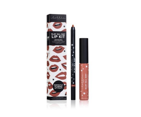 Lottie London Slay All Day Lip Kit Fleek - 6ml