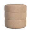 Round Upholstered Ottoman - HomePop - 4 of 4