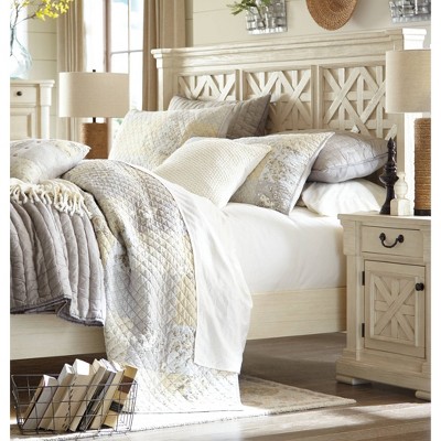 Farmhouse Fresh Two-Tone 1 Drawer Nightstand with USB Ports