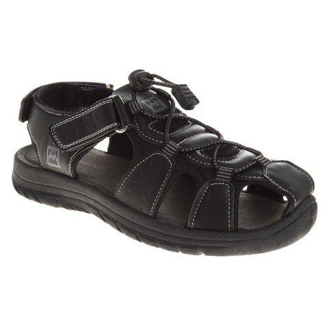 Avalanche Men s Fishermen Sandals Black 9 Target