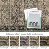 Rug Non Slip Non Shedding Rug Vintage Soft Low Pile Floor Cover Floral Distressed Indoor Carpet for Living Room Bedroom - 4 of 4