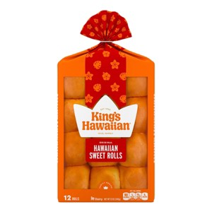 King's Hawaiian Original Hawaiian Sweet Rolls - 12oz/12ct - 1 of 4