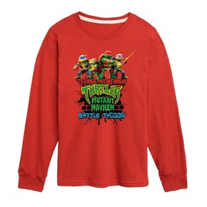 Boys' - Teenage Mutant Ninja Turtles - Battle Tycoon Group Long Sleeve Graphic T-Shirt - 1 of 3