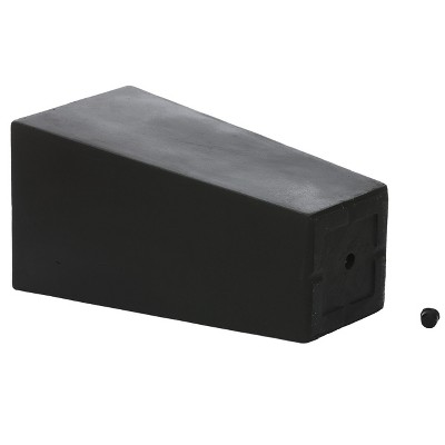 Black Tall Tapered Magnesium Oxide Planter