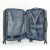 Olympia USA Large Checked Sidewinder 30" Hardside Spinner Suitcase with Utility Hook - 3 of 4
