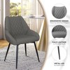 Clihome Fabric Soft Dining Chairs (Set of 2) - 4 of 4