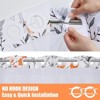 LunaLulinlk Hookless Shower Curtain with Snap in Liner - 4 of 4