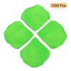 Unique Bargains Wedding Birthday Decor Artificial Silk Flower Rose Petals 2x2 Inch 1200 Pcs Light Green - 3 of 3