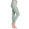 YMI Women's Hyper Stretch Mid-Rise 5 Pocket Slim Fit Skinny Jeans - 3 of 4