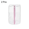 Unique Bargains Cylinder Mesh Shoes Laundry Washing Bag for Washing Sneakers Delicate - 3 of 4
