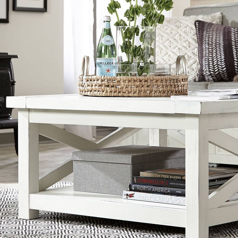 Seaside Lodge Coffee Table - White - Home Styles, 6 of 14