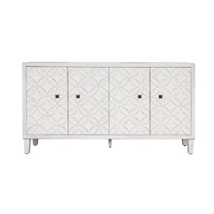 NicBex Modern 59.84 Inch Sideboard Buffet Cabinet with 4 Doors for Kitchen,Living Room,White - 1 of 4