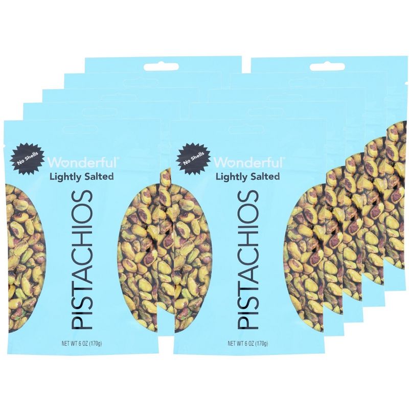 Wonderful Lightly Salted Pistachios - Case of 10/6 oz, 1 of 7