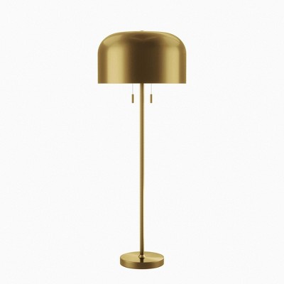 Modway Avenue Floor Lamp - Metal Dome Shade, Requires 2 E26 60W Lightbulbs