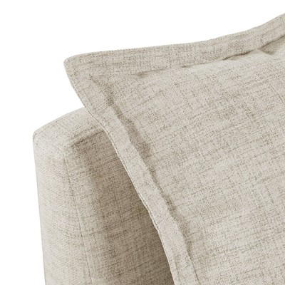 Molly 35" Linen Modular Corner Chair