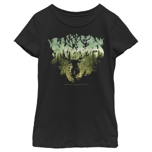 Girl's Harry Potter Patronus Stag Silhouette T-Shirt - 1 of 3