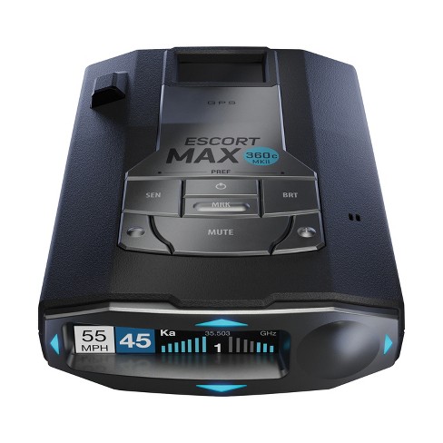 ESCORT MAXcam 360c Combo Radar/Laser Detector and Dash Cam with