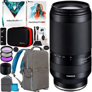 Tamron 70-300mm F4.5-6.3 Di III RXD Lens A047 for Sony E-mount Mirrorless Bundle - 1 of 4