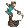 Design Toscano Francine, the Fairy Gardener Cast Bronze Garden Statue - 3 of 4