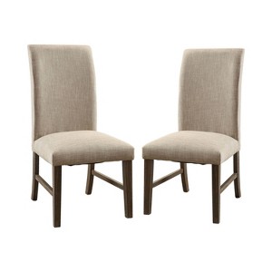 Set of 2 Premo Transitional Dining Chair Gray - ioHOMES