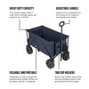 Woods Outdoor Collapsible Garden Utility Wagon Cart, Supports Up to 225lbs - 3 of 4