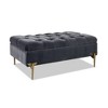 Jennifer Taylor Home Estelle Upholstered Storage Bench Cocktail Ottoman - 2 of 4