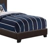 Twin Size Platform Bed with Upholstered Headboard for Bedroom - 4 of 4